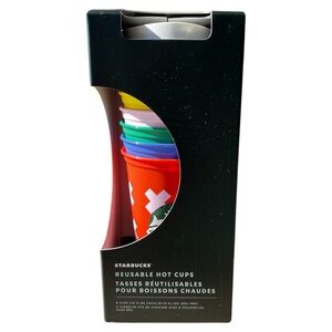 🆕 Starbucks Festive Reusable Cup Collection - Multicolor